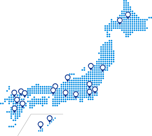 受取可能空港マップ
